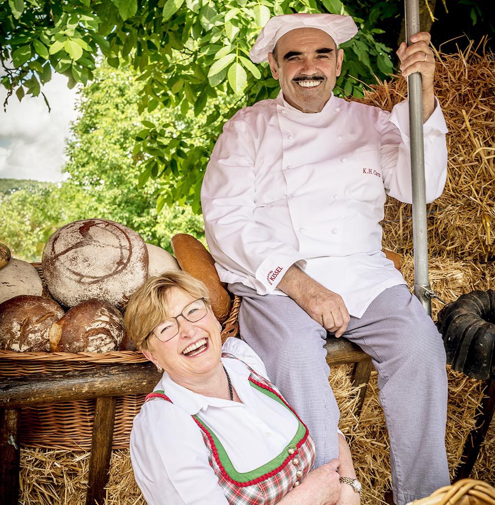 Die Bäckerfamilie - Ursula und Karl-Heinz Carra