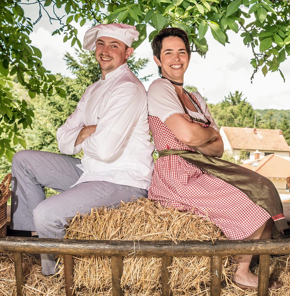 Die Bäckerfamilie - Paul Carra und Petra Kunz